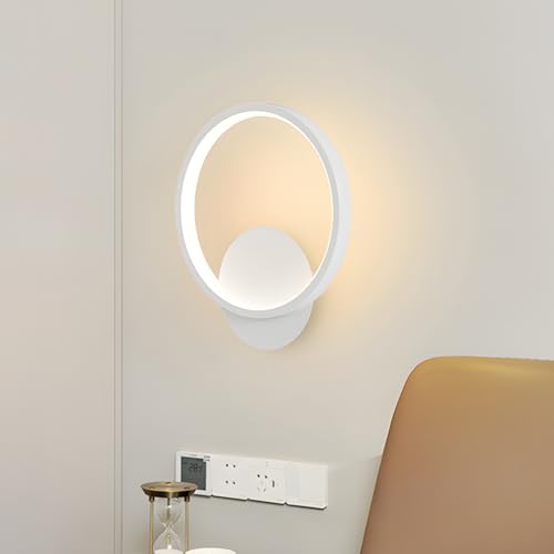 ZTWLEED LED Indoor Wall Lamp - 14W Modern Square Dimmable Sconce