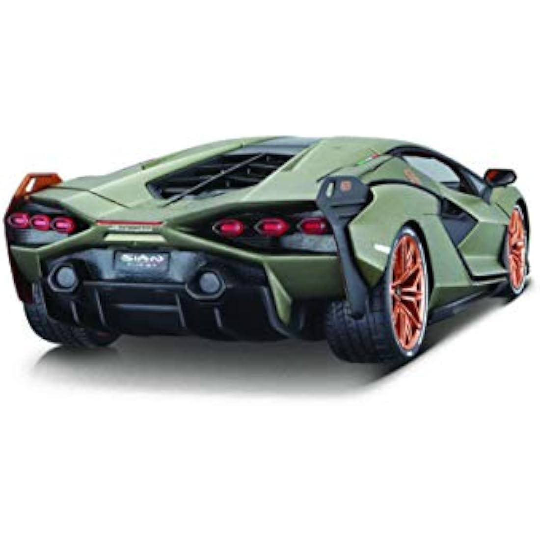 Bburago Lamborghini Sian 1:18 Die-Cast Model Car – Green Supercar