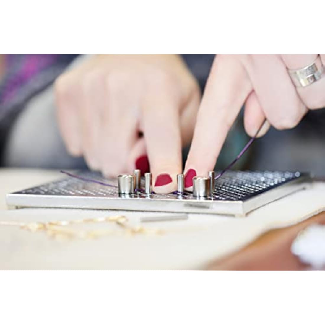 Beadalon Thing-A-Ma-Jig Deluxe Wire Jig Kit for Jewelry Making