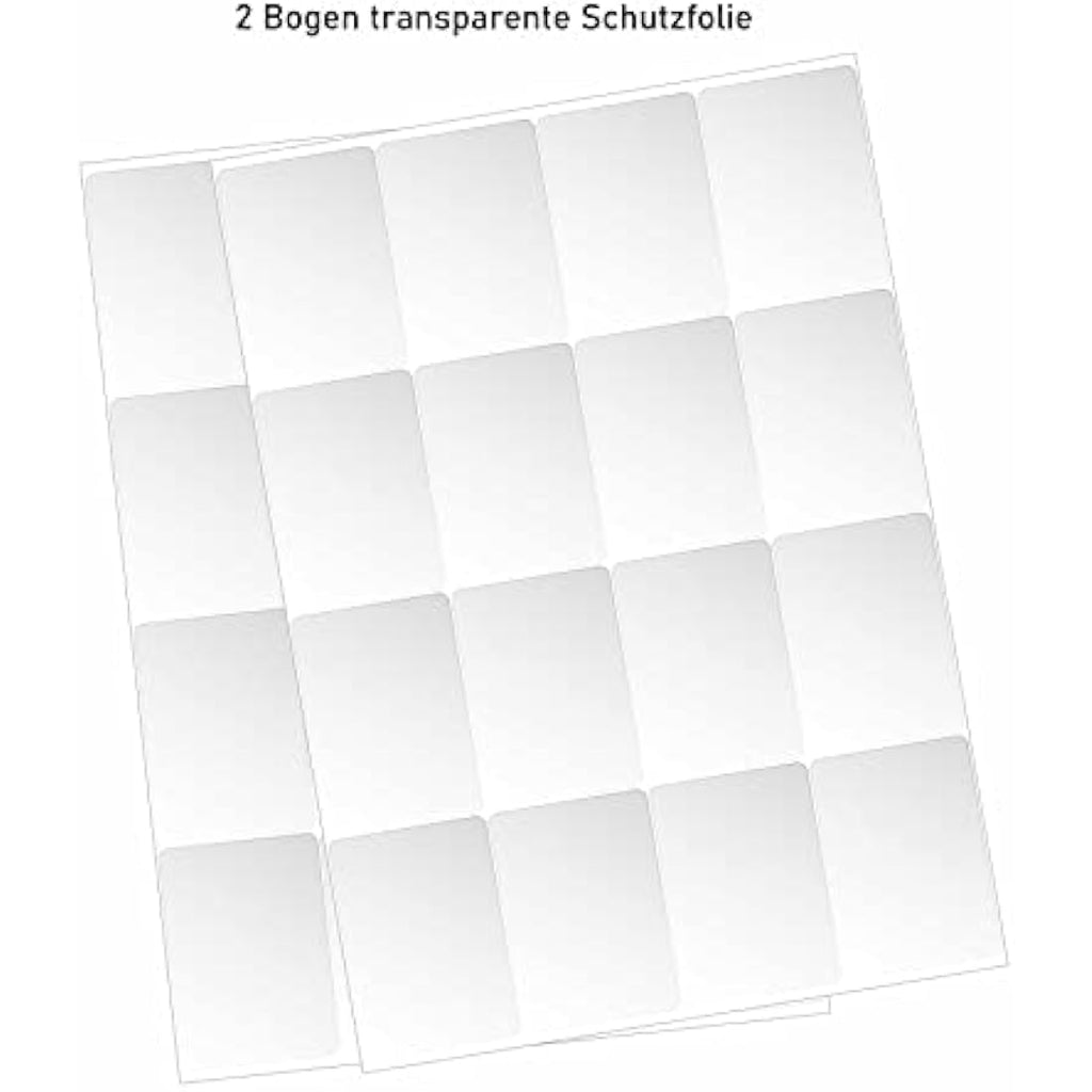 Barcode Labels – 1000 Weatherproof Consecutive Stickers 50x17mm