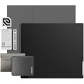 Wallhack SP-004 Glass Gaming Mousepad – Tempered Glass, Black, XL