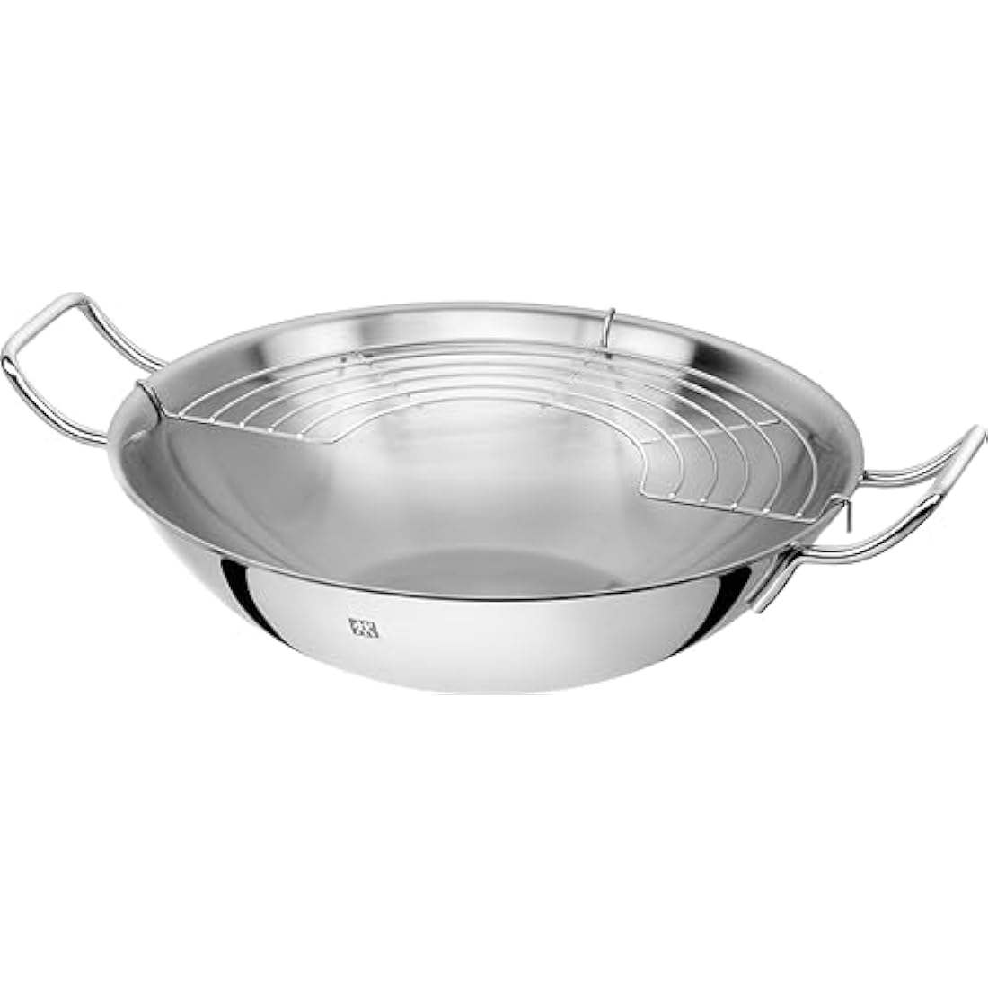 ZWILLING Plus Stainless Steel Wok with Glass Lid, Induction, 32 cm