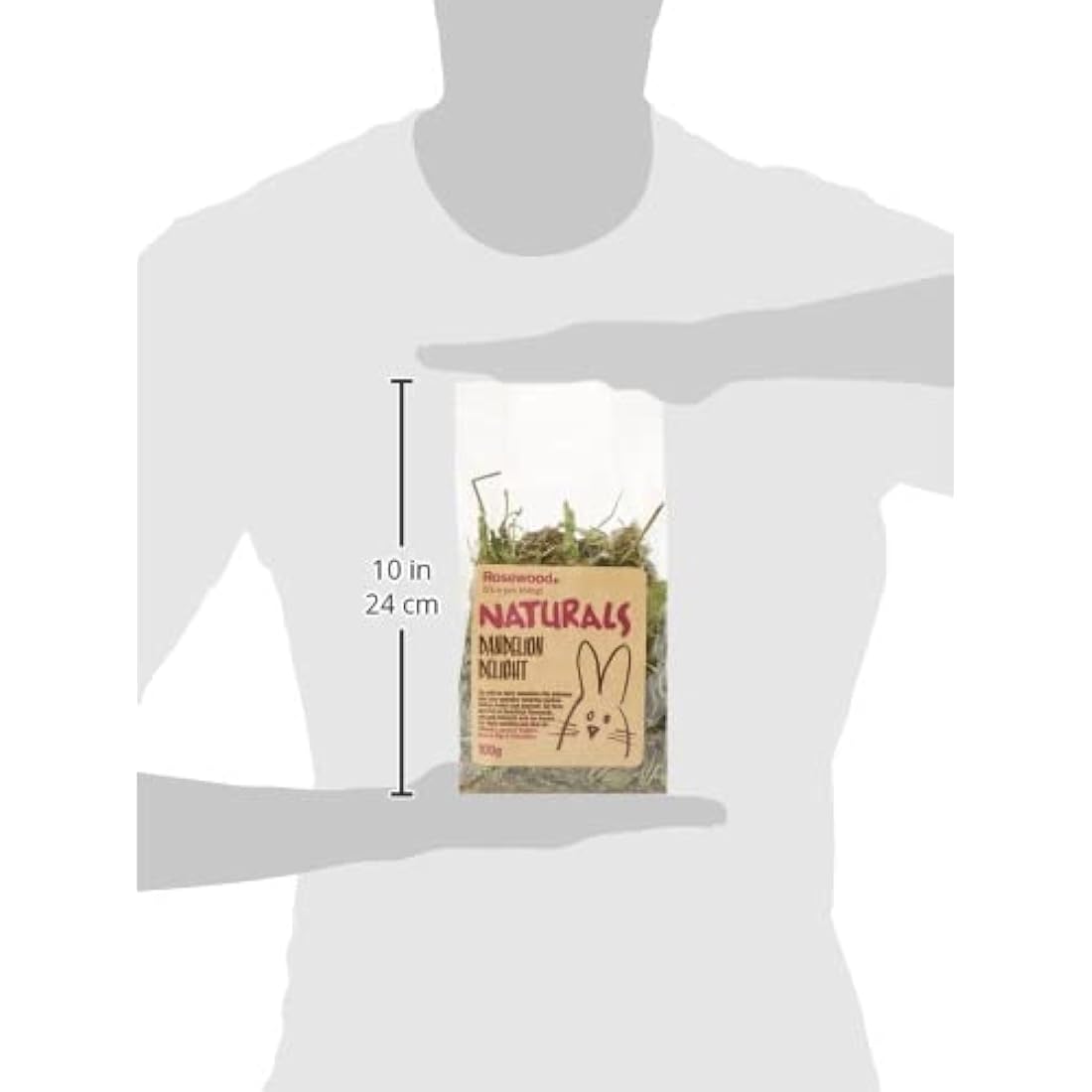 Rosewood Naturals Dandelion Delight Small Animal Foraging Treat - 100g