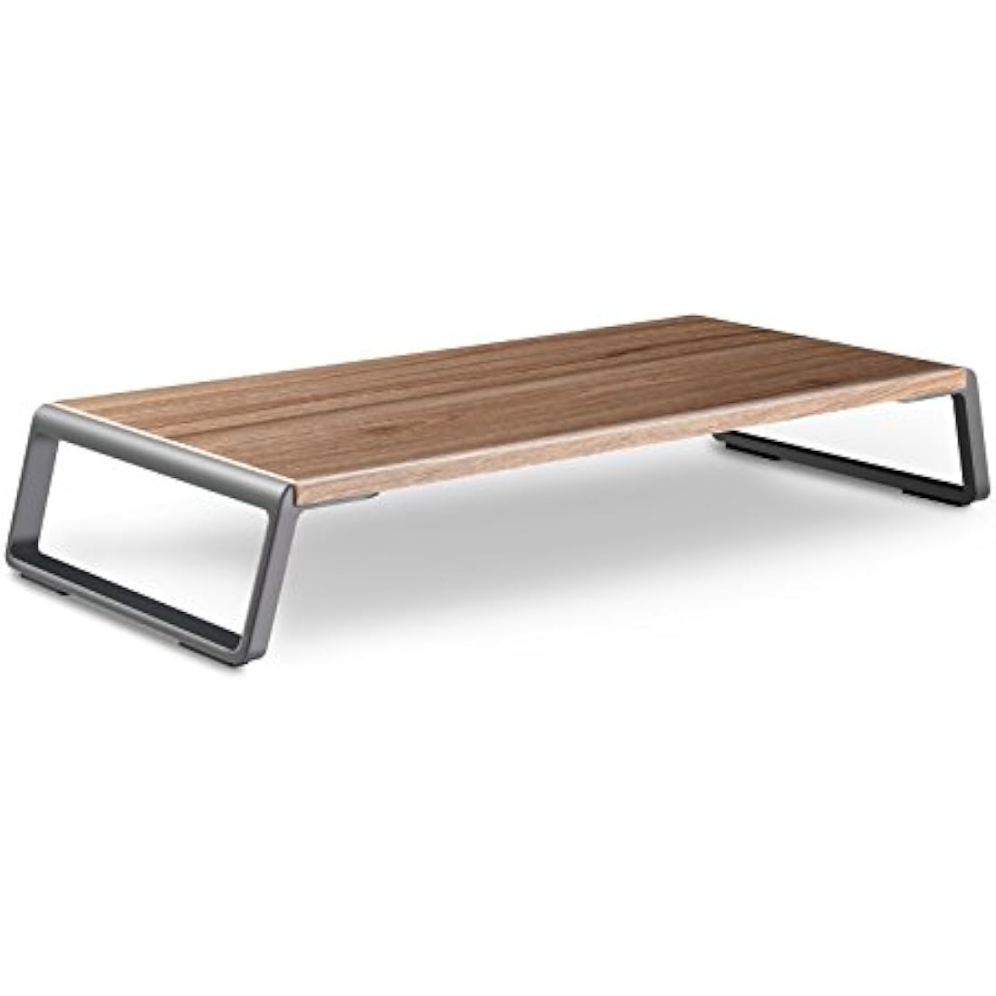 ThingyClub Monitor Stand Riser | Ergonomic MDF & Aluminum Desk Organizer