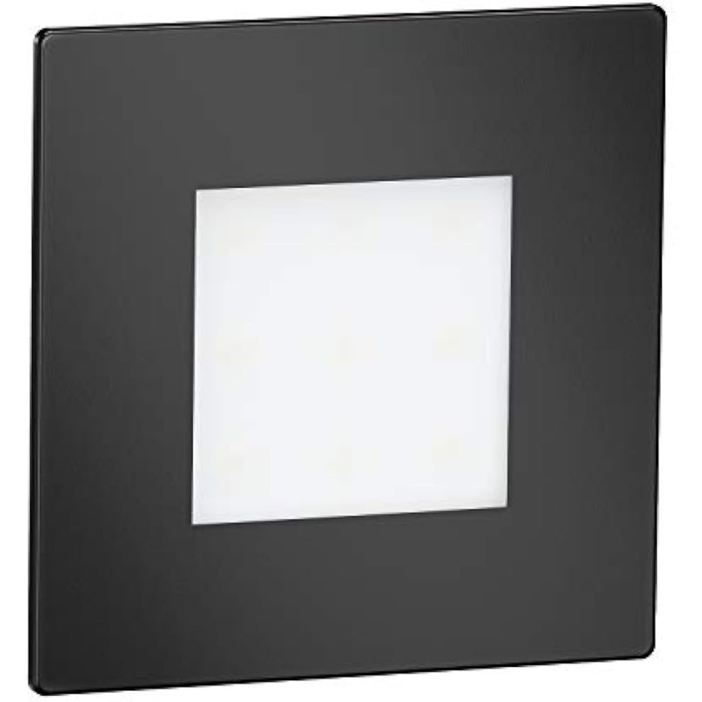 Jolof Store LED Recessed Wall Light – IP65 Outdoor Staircase Light, Black