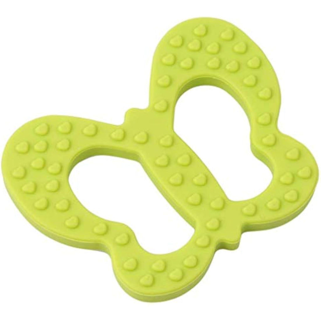 PREMYO Silicone Baby Teething Toy – BPA-Free Butterfly Teether, Green