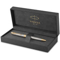 Parker Sonnet Ballpoint Pen – Stainless Steel with Gold Trim