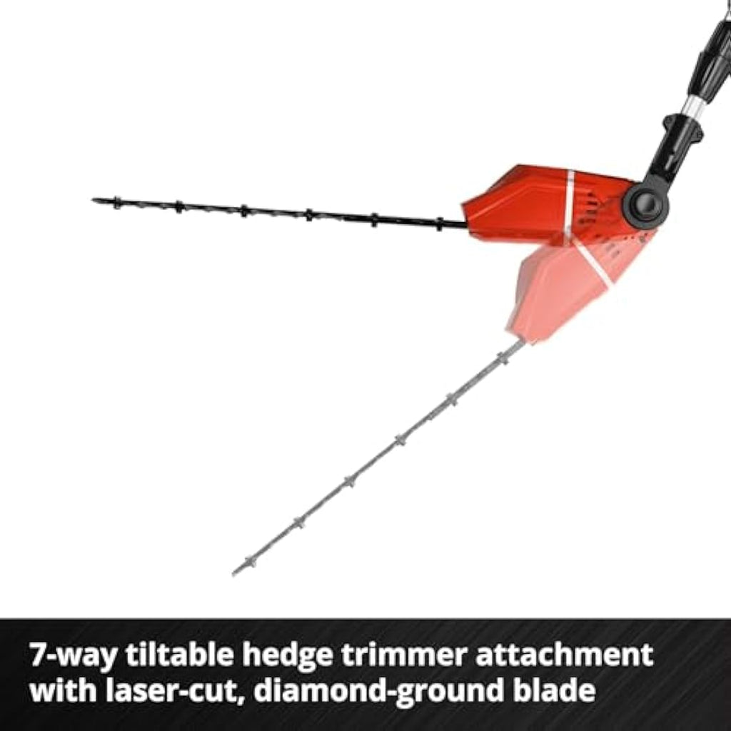 Einhell 18V Cordless 2-in-1 Pole Hedge Trimmer & Chainsaw - GE-HC 18 Li T