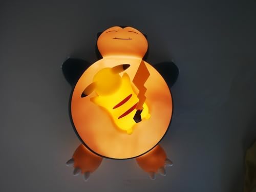 Pokémon Snorlax and Pikachu LED Nightlight – Teknofun Light-Up Figure