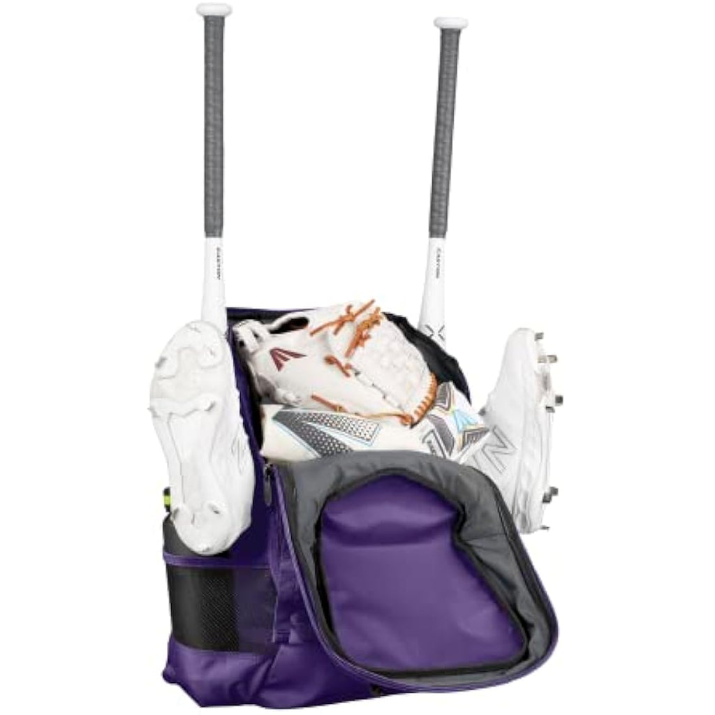 Easton Baseball & Softball Backpack – Bat Sleeves & Helmet Holder