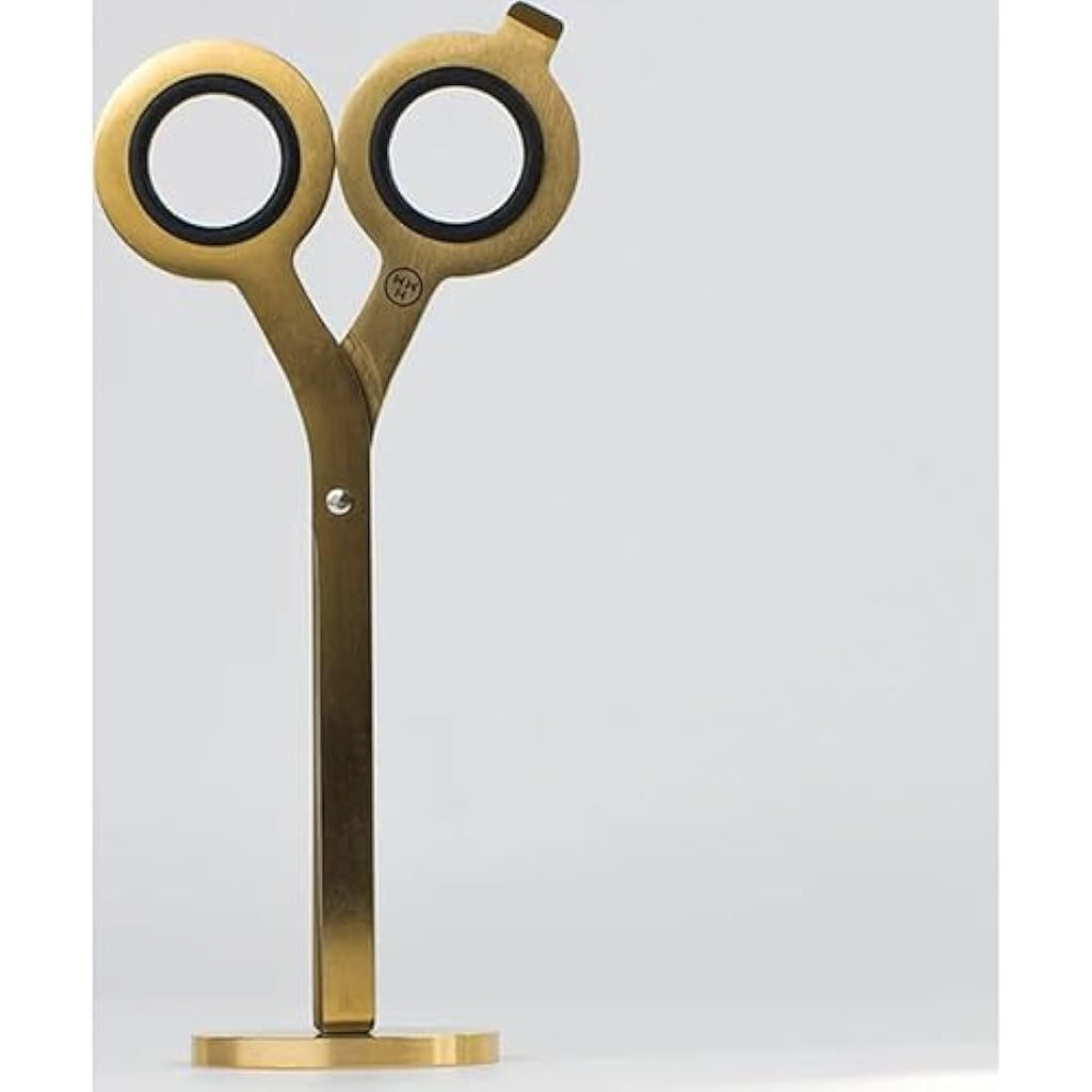 HMM Gold Table Scissors | Japanese Stainless Steel with Base – Jolof Store