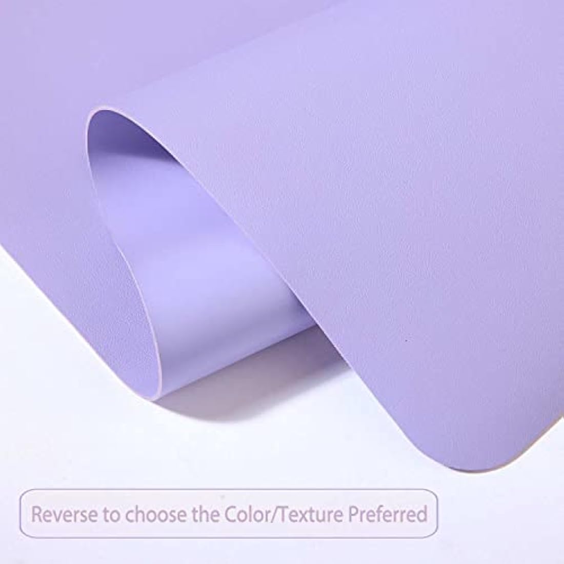 DOBAOJIA Large PU Leather Desk Pad – Waterproof Dual-Side Mouse Mat