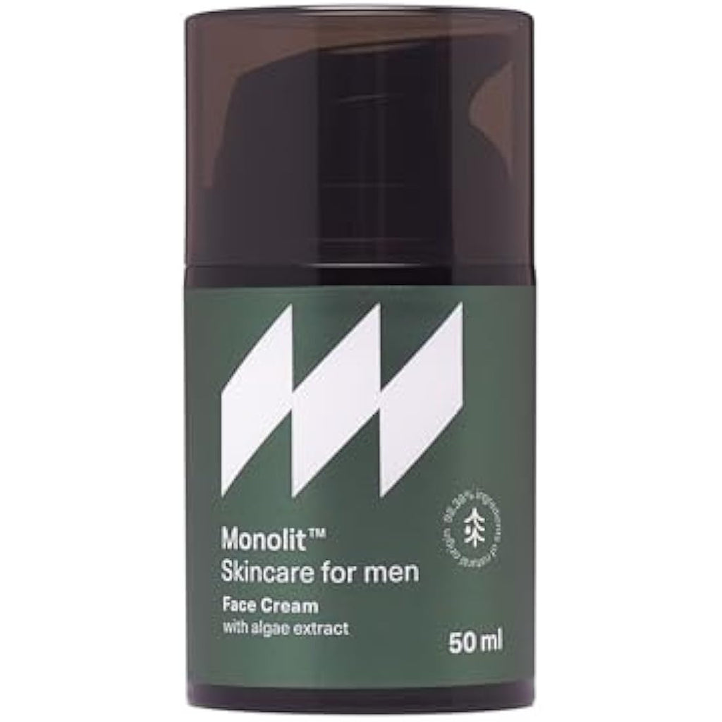 Monolit Men's Anti-Aging Face Cream | Algae & Avocado Oil Moisturizer