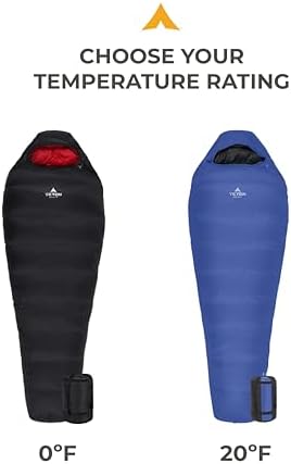 TETON Sports Sleeping Bag – Durable Outdoor Camping & Hiking Gear