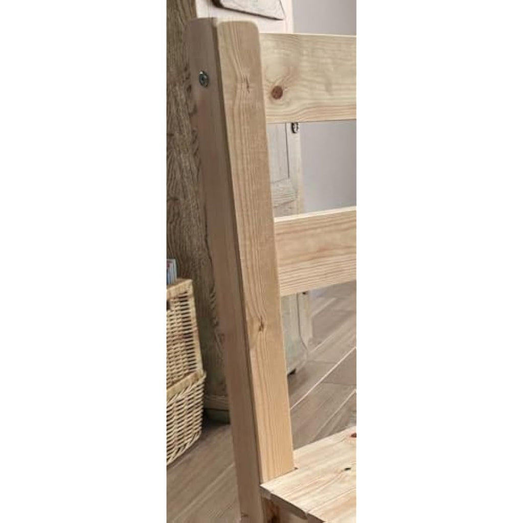 Atlas Heavy Duty Solid Pine Dining Chair – Unfinished Wood
