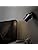 Jolof Store Modern Wooden Wall Light – Adjustable Black GU10 Spotlight