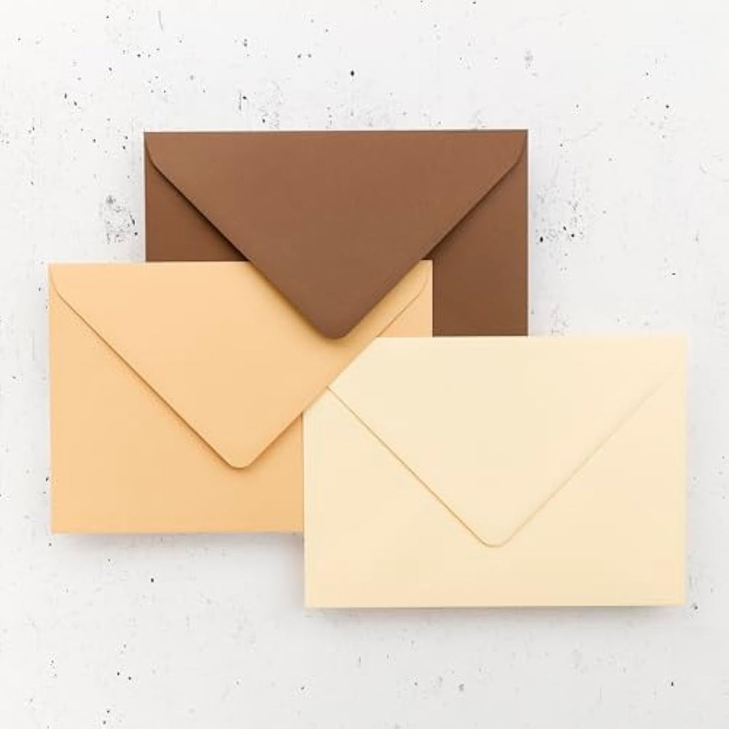 Clairefontaine Pollen C5 Envelopes – Tawny 120gsm Paper (Pack of 20)