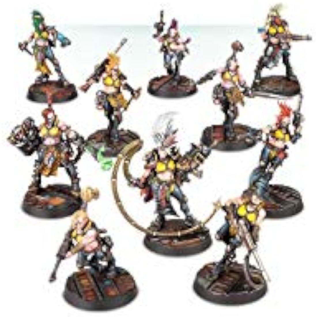 Games Workshop Necromunda Goliath Gang - 10 Plastic Tabletop Miniatures