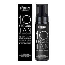 BPerfect 10 Second Self Tanning Mousse – Medium Coconut Tan (200ml)