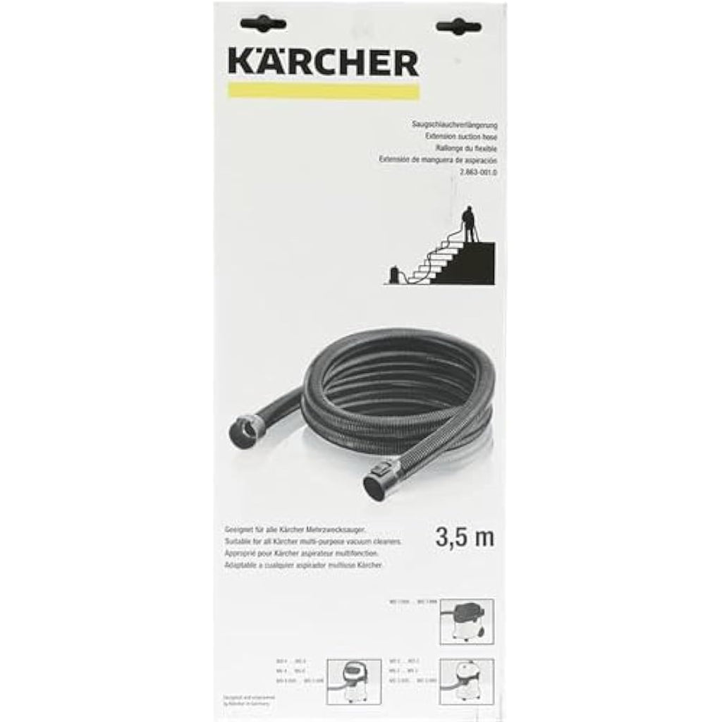 Kärcher Original Suction Hose Extension – 3.5m Length | DN 35mm