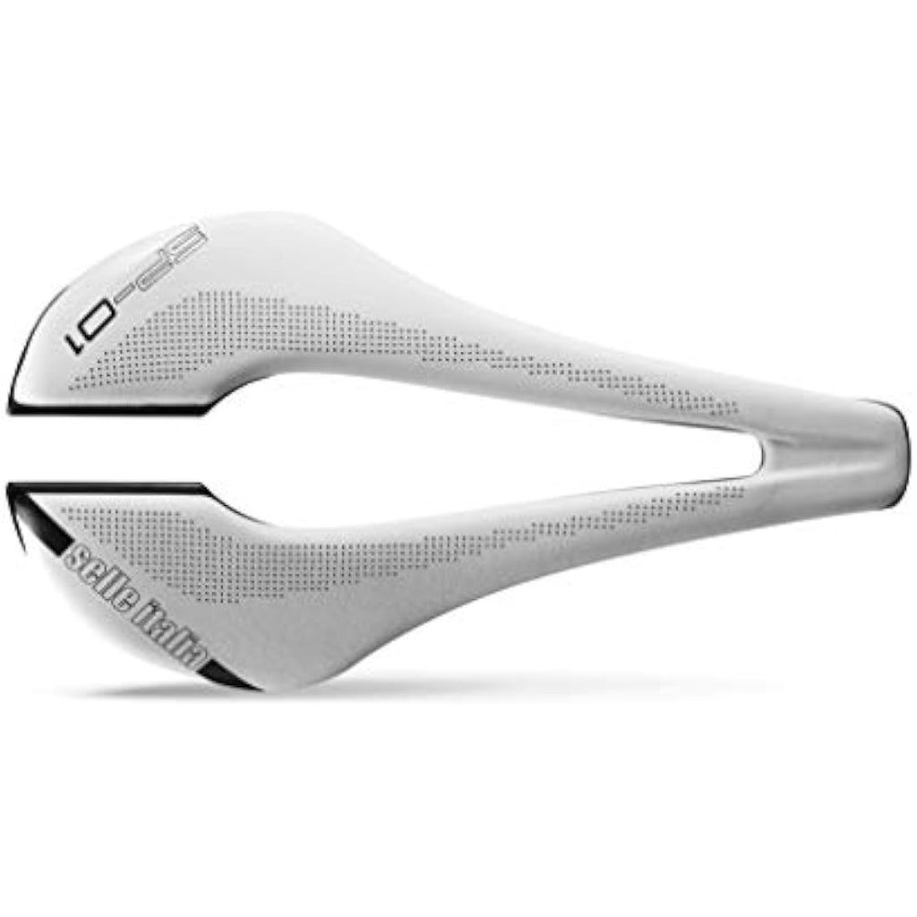 Selle Italia SP01 Boost Superflow Road Saddle - White Fibra-Tek L3
