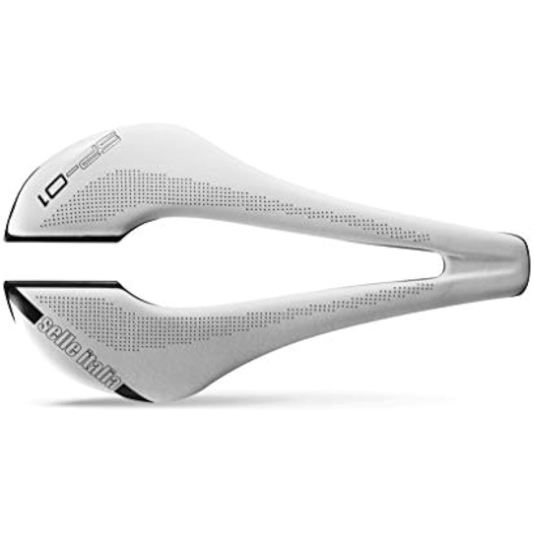 Selle Italia SP01 Boost Superflow Road Saddle - White Fibra-Tek L3