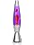 Mathmos Astro Baby Lava Lamp – Violet & Red – Polished Aluminium