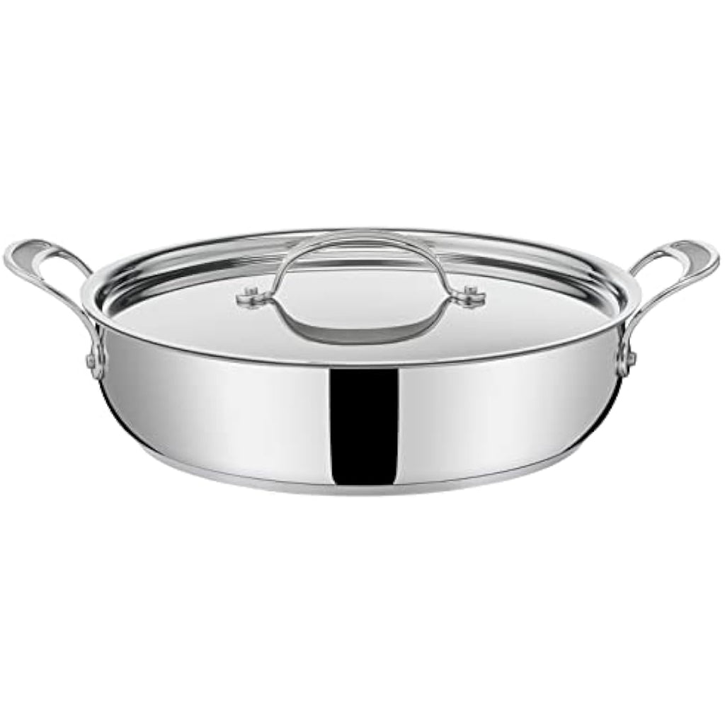 Tefal Jamie Oliver Cooks Classic 30cm Non-Stick Stainless Steel Shallow Pan