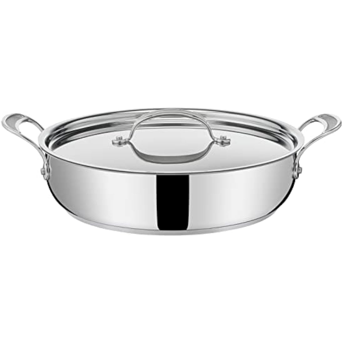 Tefal Jamie Oliver Cooks Classic 30cm Non-Stick Stainless Steel Shallow Pan