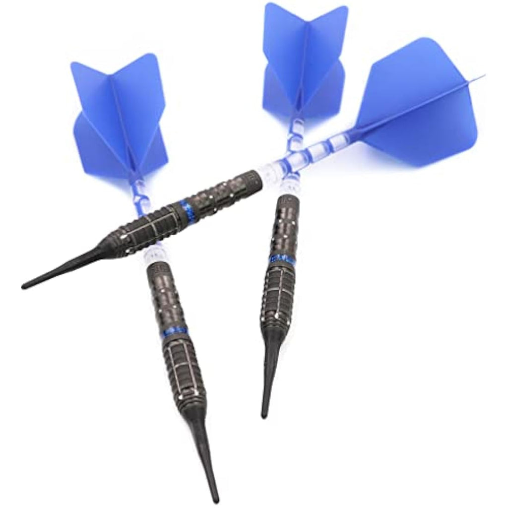CUESOUL 90% Tungsten Soft Tip Dart Set – 18g Oil Paint Finish T19 Flight