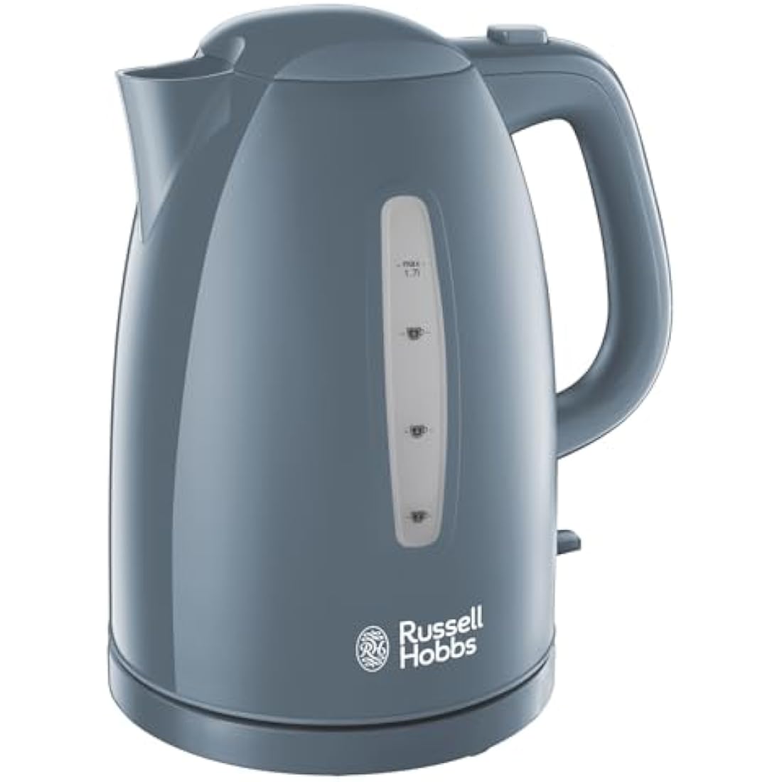Russell Hobbs Textures Electric Kettle – 1.7L Fast Boil Cordless, Grey