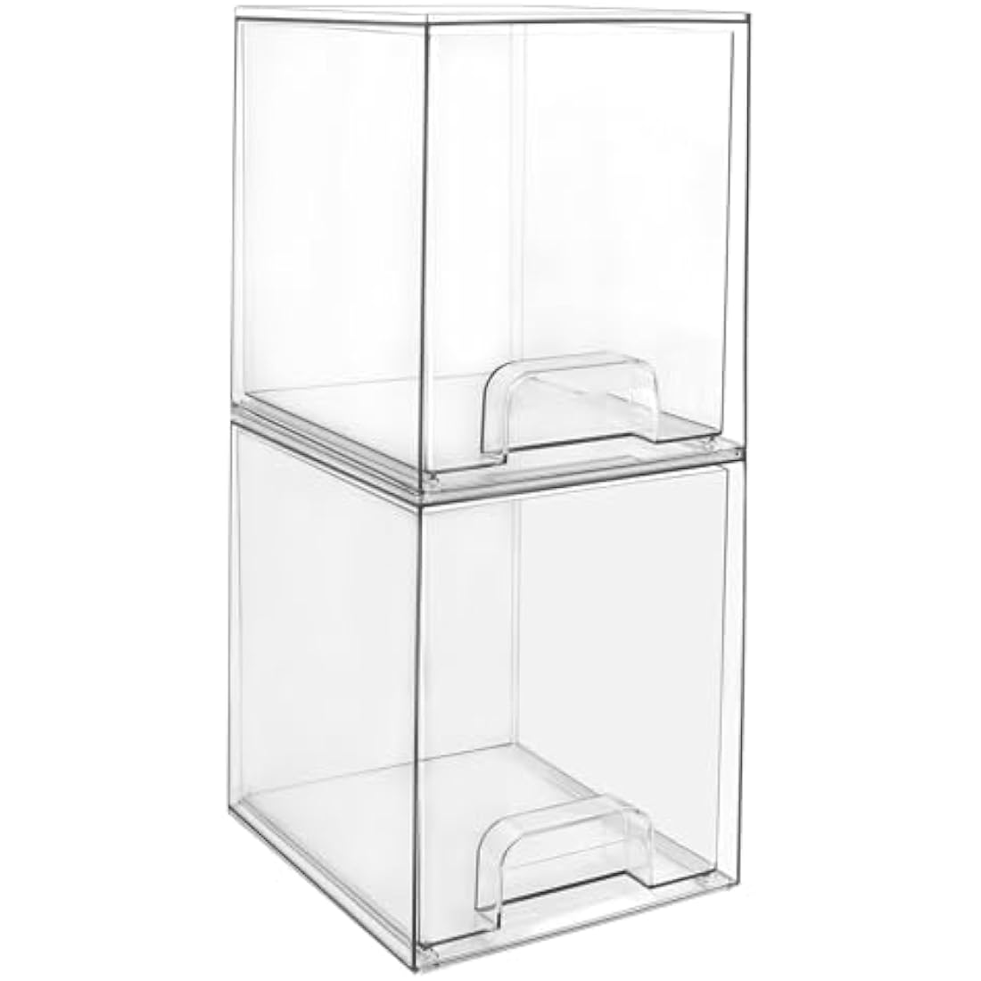 Jolof Store Stackable Makeup Organiser | Clear Acrylic Storage Drawers