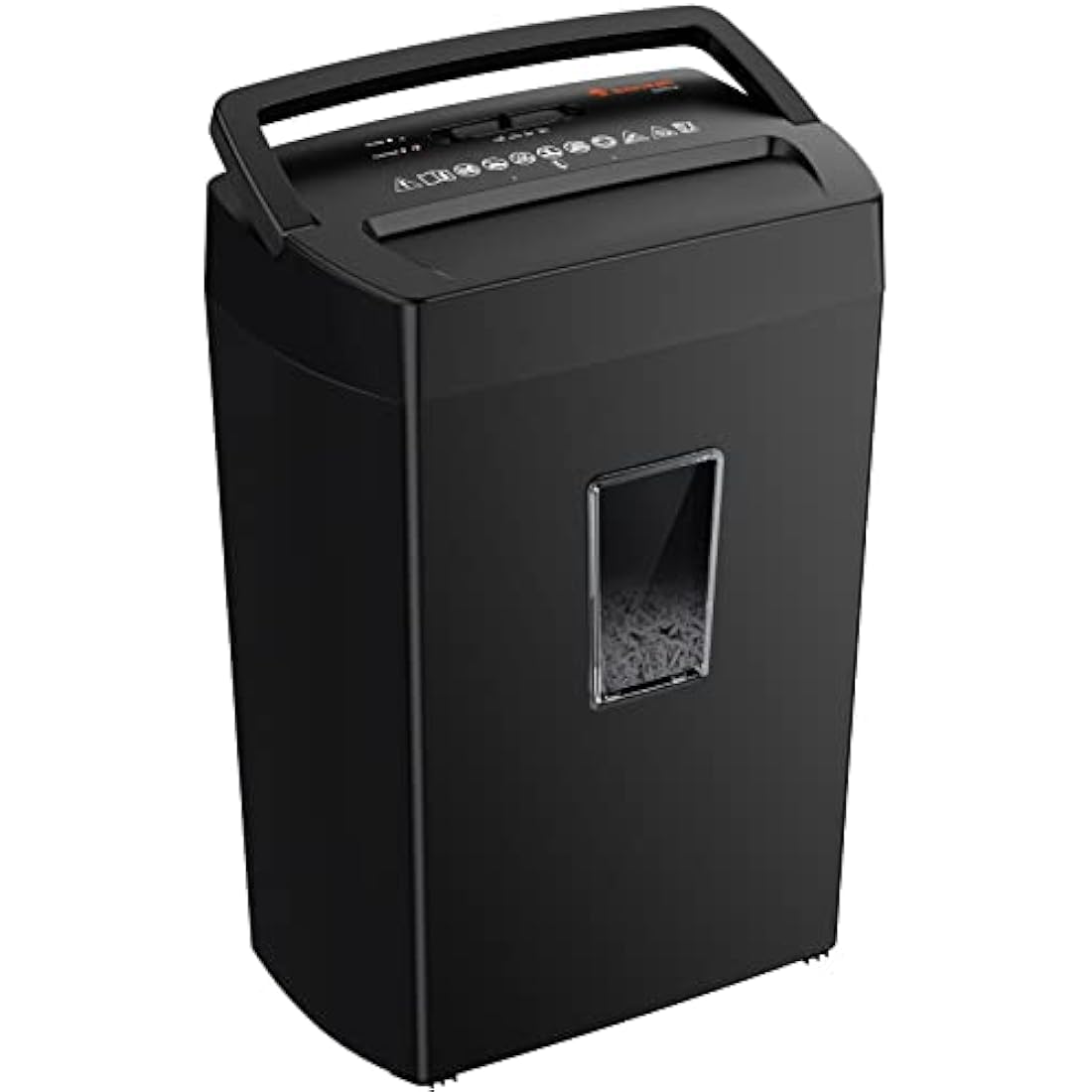 Bonsaii 12-Sheet Cross Cut Paper Shredder | P-4 Security & 21L Bin