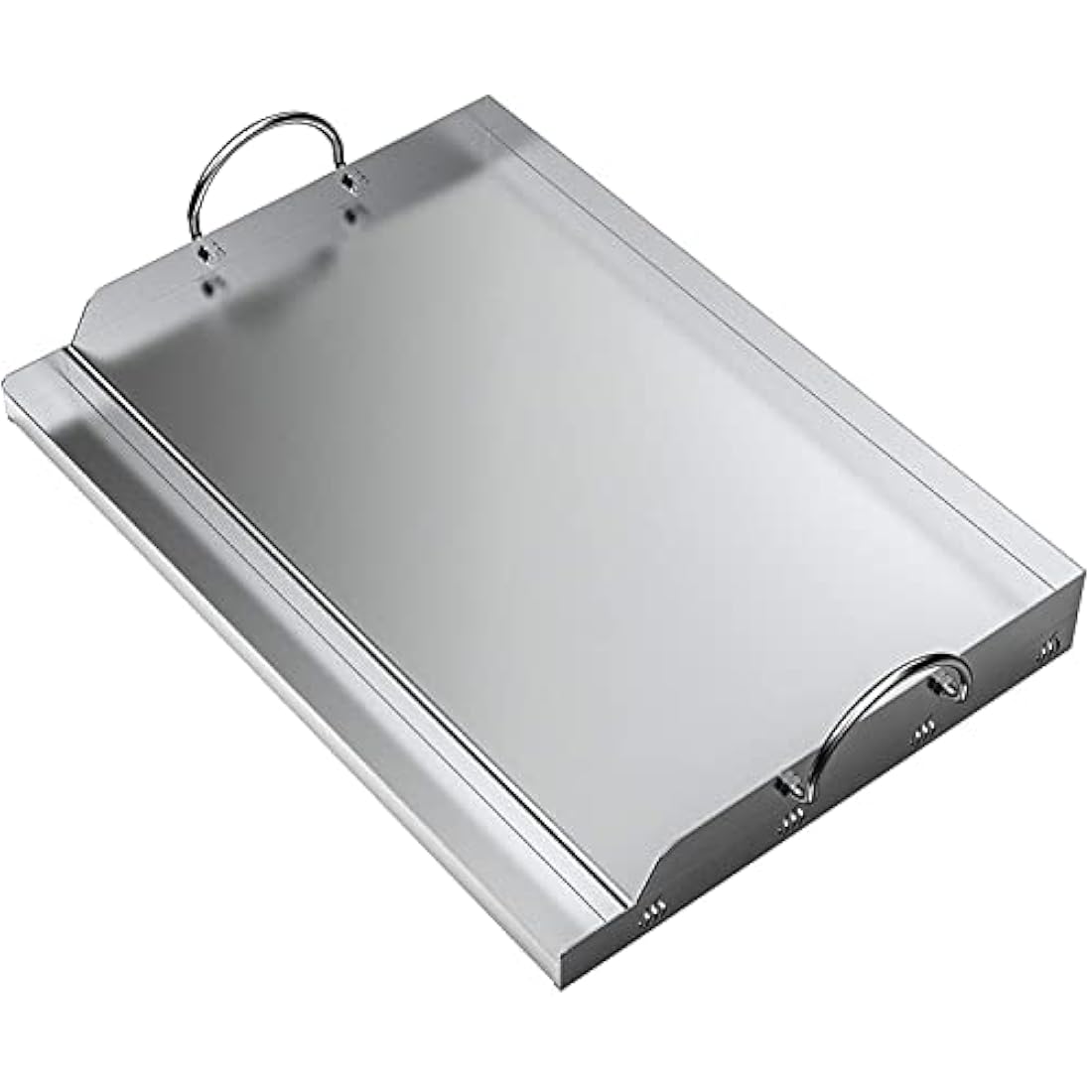 Onlyfire Stainless Steel Rectangle BBQ Griddle Plancha for Gas Grills