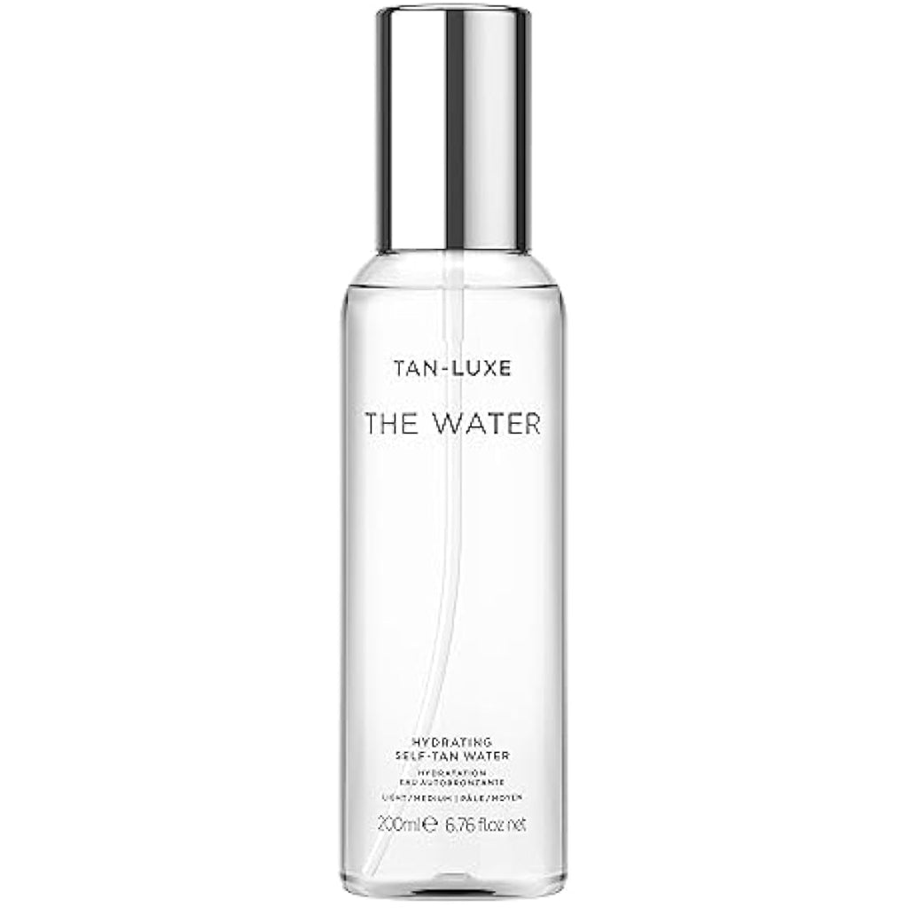Tan Luxe THE WATER Self-Tanning Water – Medium Hydrating Mist (200ml)