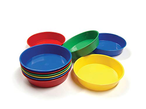 Kids Paint Pots - Pack of 10 Finger Art Craft Bowls