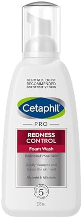 Cetaphil PRO Redness Control Facial Cleansing Foam for Rosacea – 236ml