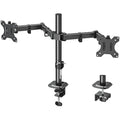 ELIVED Dual Monitor Arm - Adjustable Desk Mount for 13-32 Inch Screens