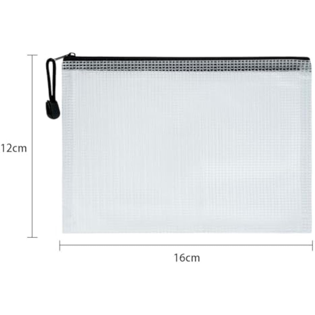 Vicloon A6 Mesh Document Wallets – 20Pcs Waterproof Zipper File Bags