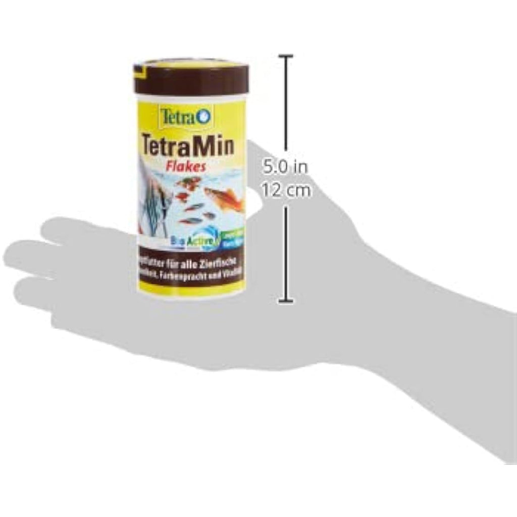 TetraMin Flakes Fish Food for Freshwater Ornamental Fish - 250ml Can