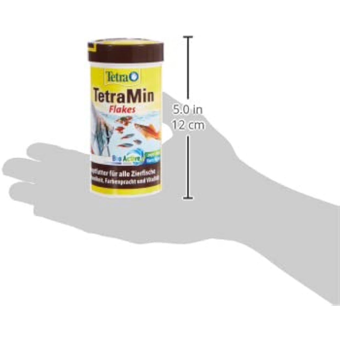 TetraMin Flakes Fish Food for Freshwater Ornamental Fish - 250ml Can