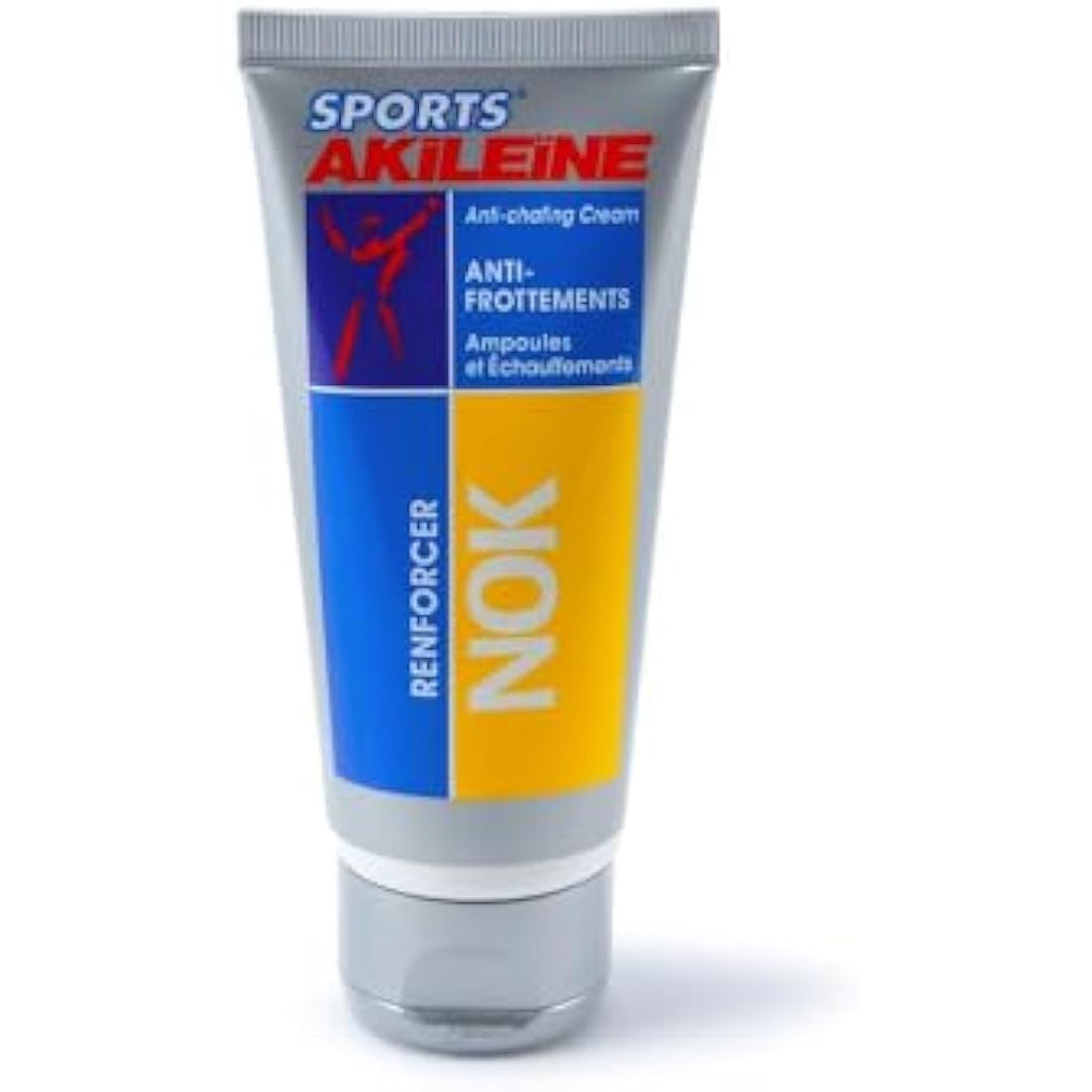 Akileïne Sports NOK Anti-Chafing Cream | Friction Relief - 3 x 75ml