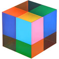ECBANLI CMY Colour Cube – 1.6 Inch Acrylic Optical Prism for Desk Decor