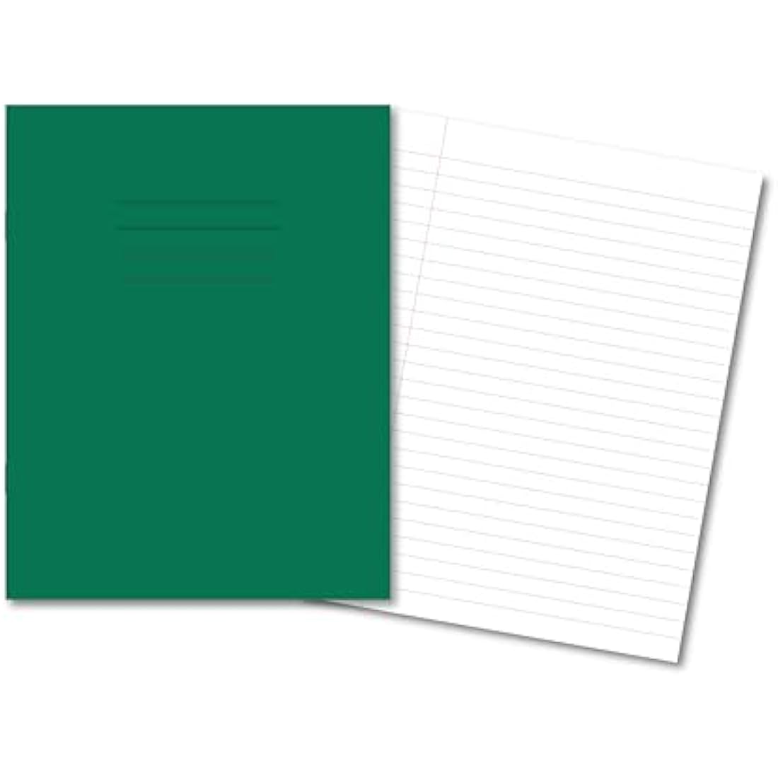 Ruled Exercise Book – Dark Green 48 Pages (Pack of 100)