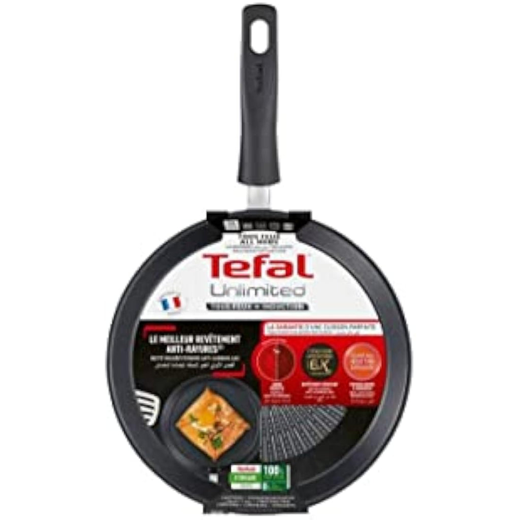 Tefal Unlimited Nonstick Crepe Pan – 25cm Gourmet Kitchen Skillet