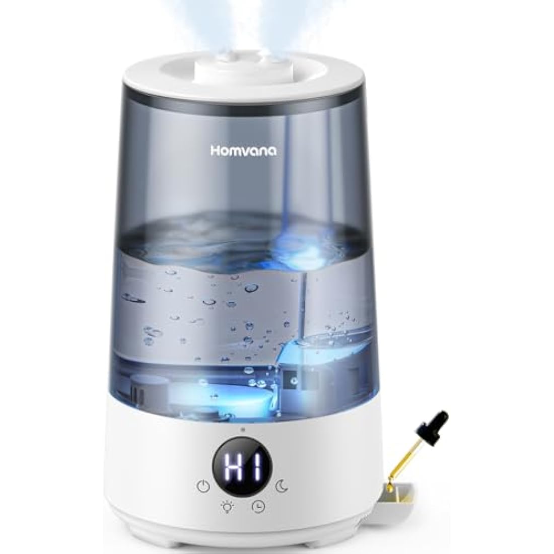 Homvana 3.6L Cool Mist Humidifier & Aroma Diffuser – Silent 19dB for Baby