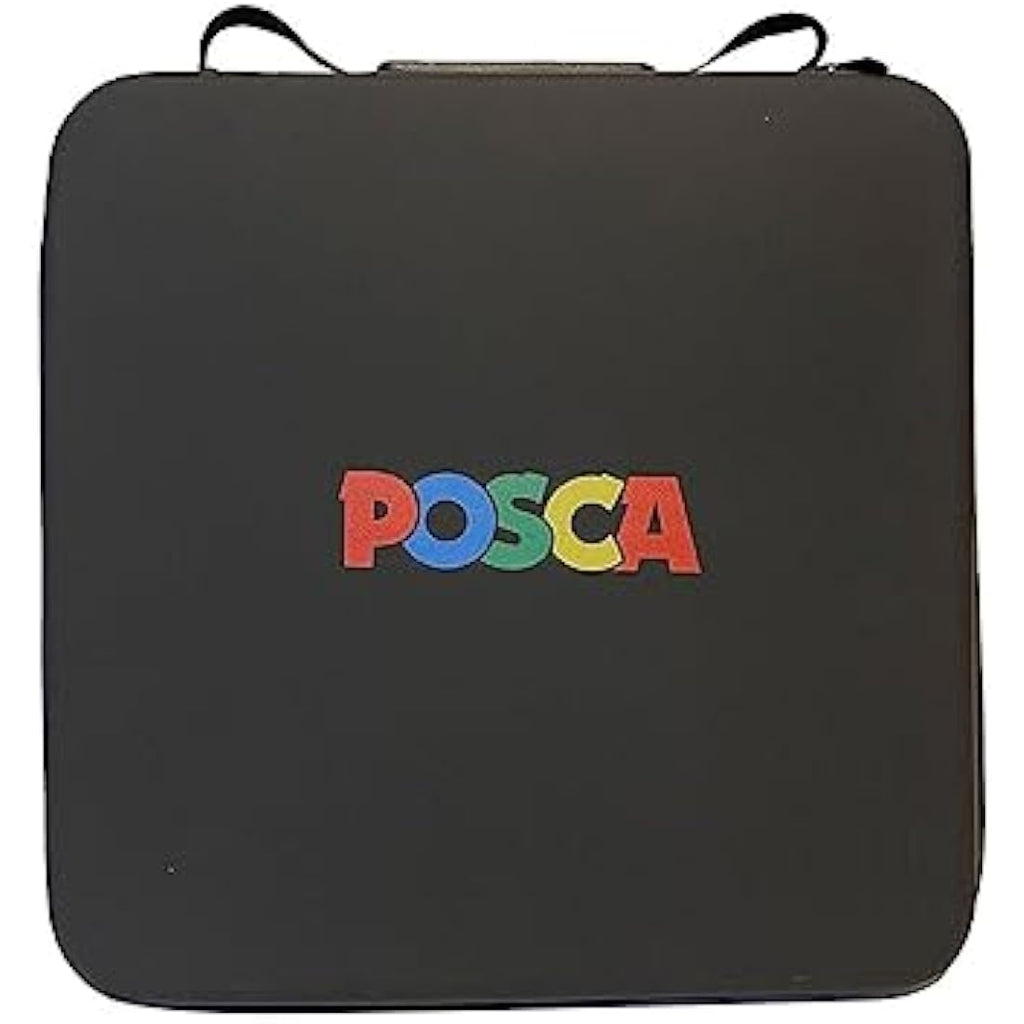 Posca Paint Pens Set of 54 – Multi-Surface Water-Based Markers with Case