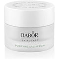 BABOR SKINOVAGE Purifying Cream Rich – Mattifying Vegan Face Care, 50ml