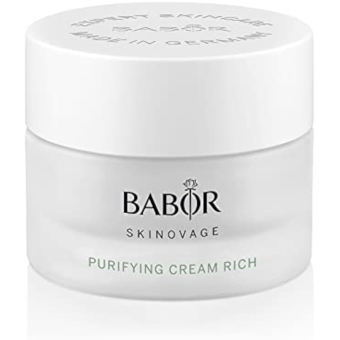 BABOR SKINOVAGE Purifying Cream Rich – Mattifying Vegan Face Care, 50ml