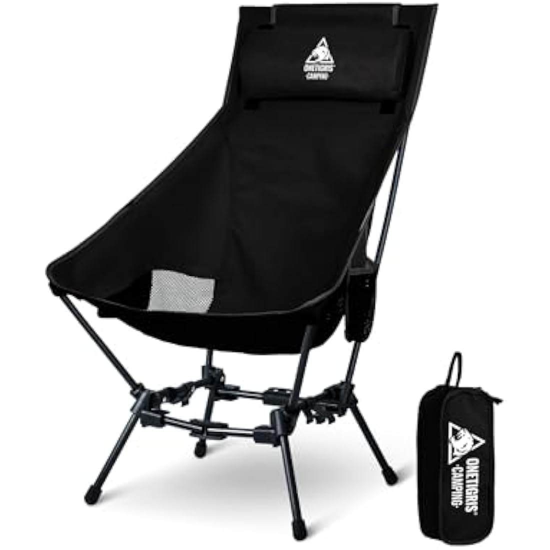OneTigris Dragonhide Oversized Folding Camping Chair with Pillow